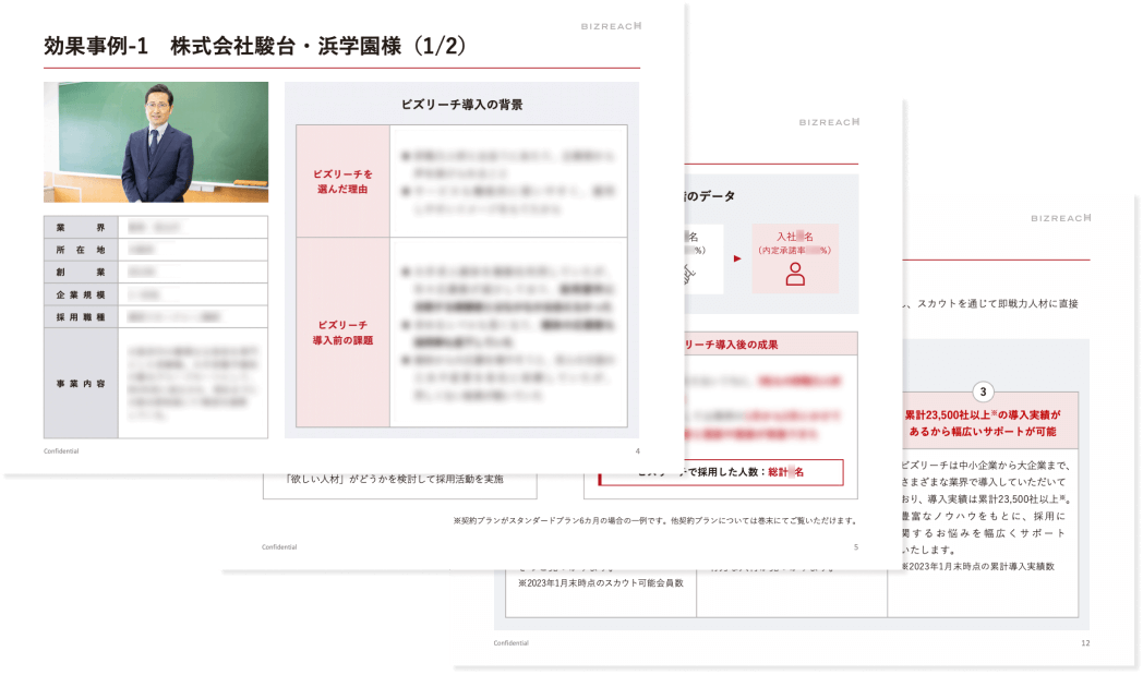 各企業様のスカウトへの返信率や内定承諾率公開中!