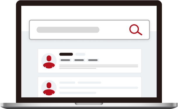 候補者検索機能